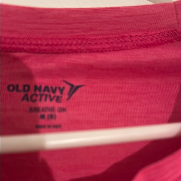 Old Navy tween Pink Boxy Crop T-Shirt - Picture 4 of 7